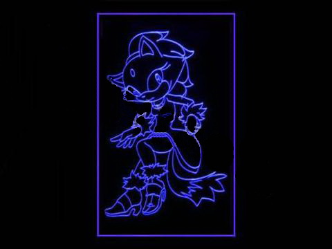 Blaze the Cat LED Neon Sign